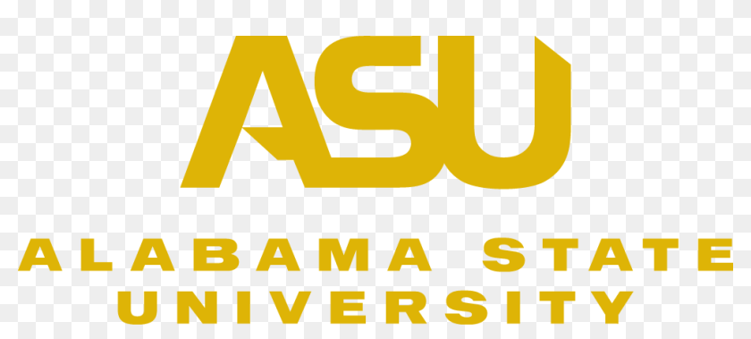 Asu Logo - Alabama State Logo Png, Transparent Png - 991x401 (#6802280 ...