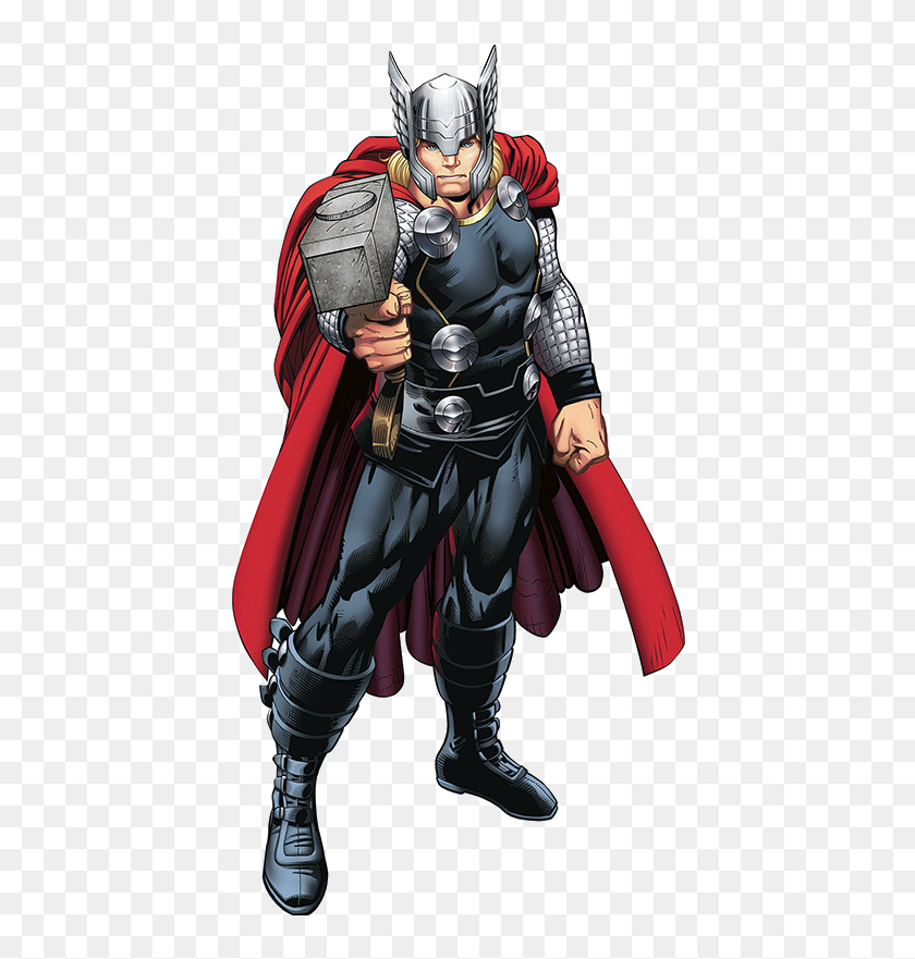 Thor Comic Png - Thor Marvel Avengers, Transparent Png - 441x812 ...