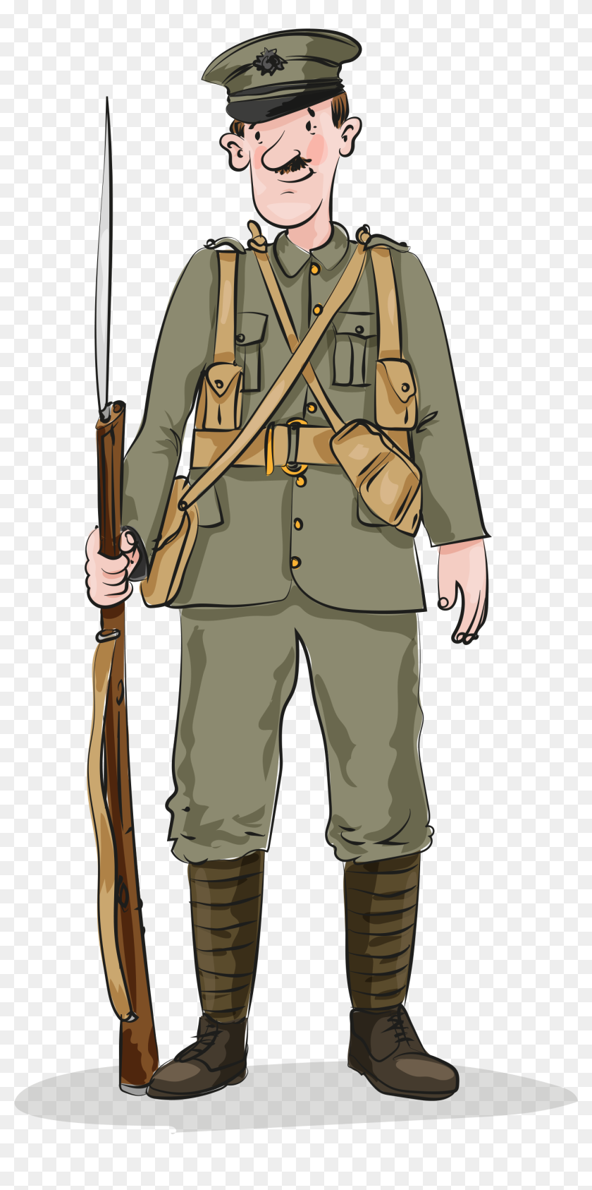 Wwi Soldier - Ww1 Soldier Transparent Background, HD Png Download ...