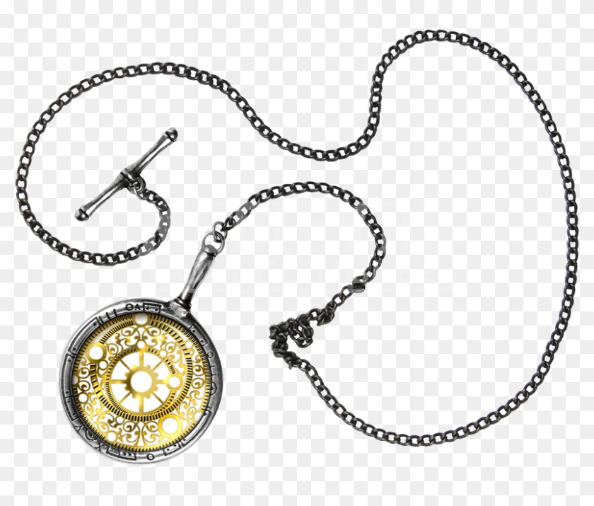 steampunk-monocle-png-download-1-poun-gold-chain-transparent-png