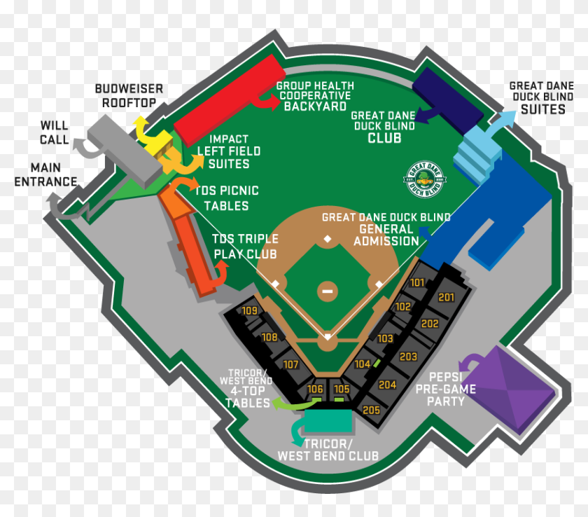 Duck Game Png , Png Download - Madison Mallards Field, Transparent Png ...