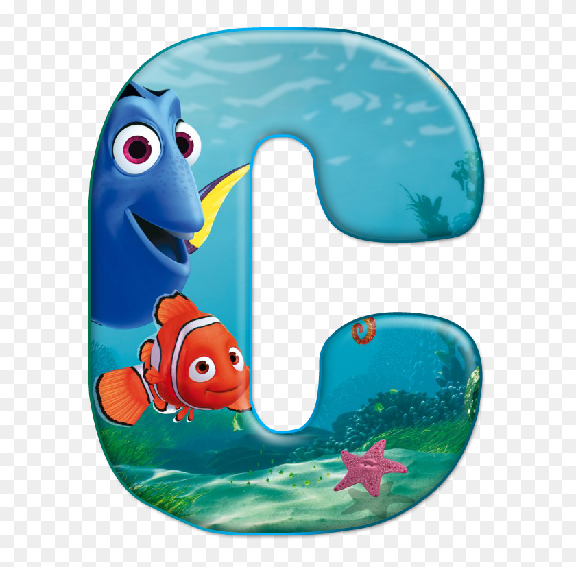 Abecedario Buscando A Nemo Y Buscando A Dory Letras Buscando A Nemo Hd Png Download 585x747 Pinpng