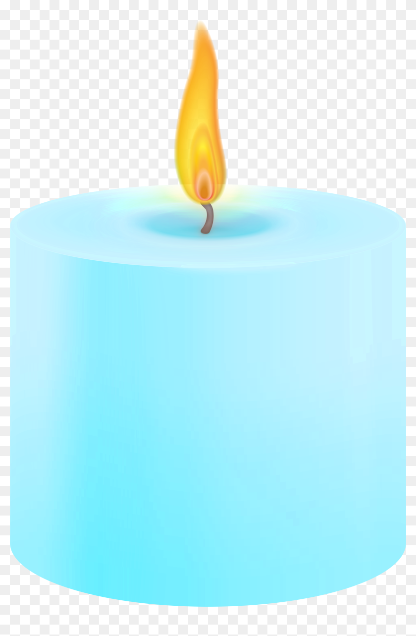 Blue Pillar Candle Png Clip Art - Flame, Transparent Png - 5445x8000 ...