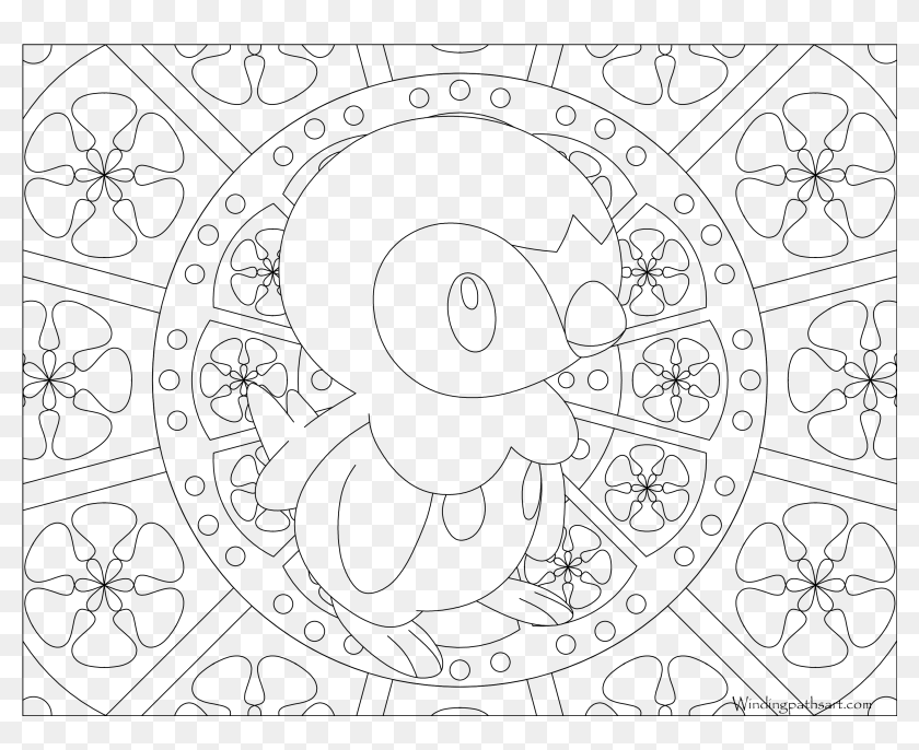 393 Piplup Pokemon Coloring Page - Pokemon Coloring Pages Snorlax, HD ...