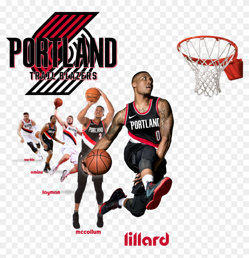 Damian Lillard Logo - Nba All Rookie Team 2012 13, HD Png Download ...