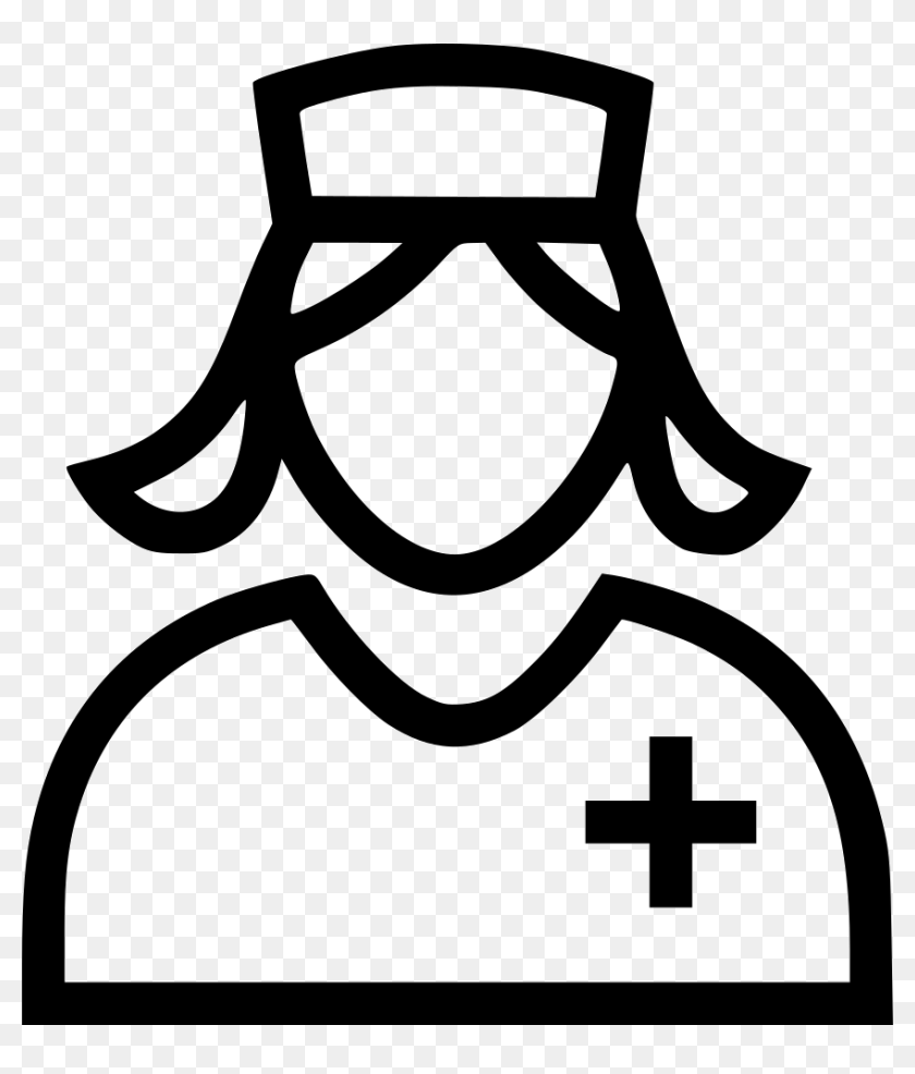 Nurse - Icon Nurses, Hd Png Download - 870x980 (#6855494) - Pinpng