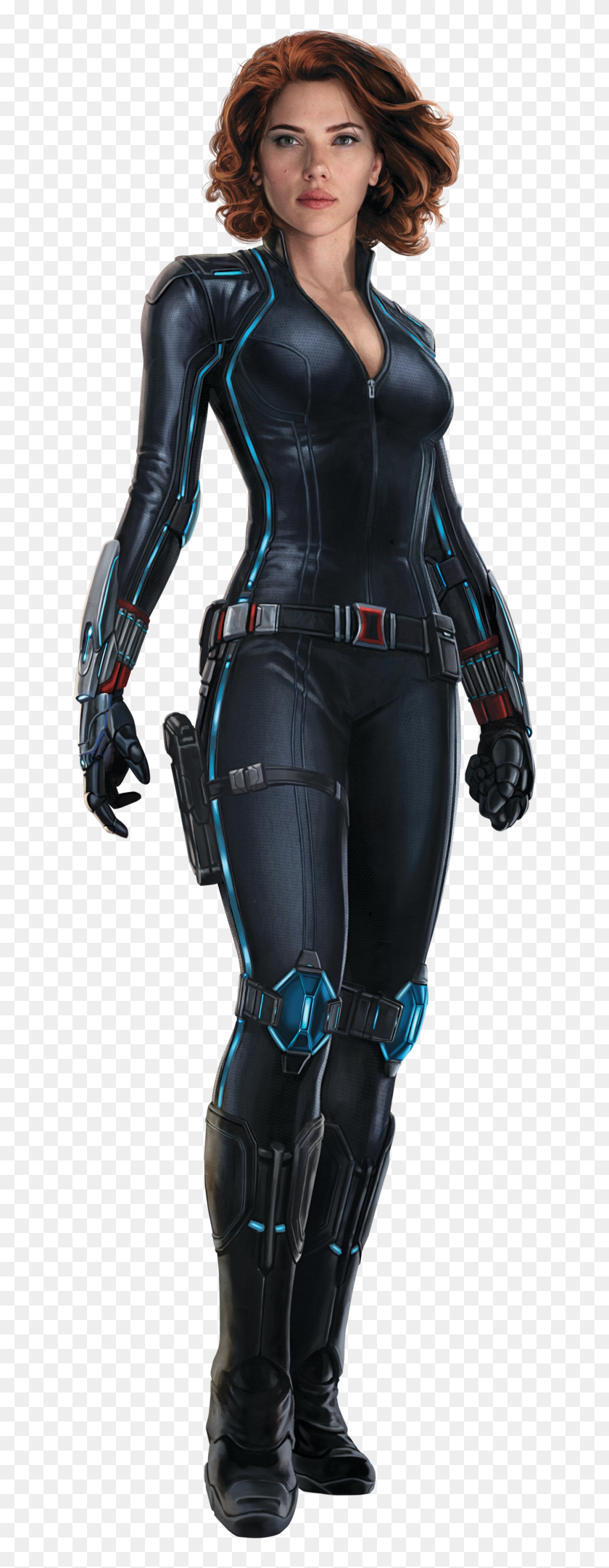 Black Widow Png - Black Widow Avengers Age Of Ultron Suit, Transparent ...