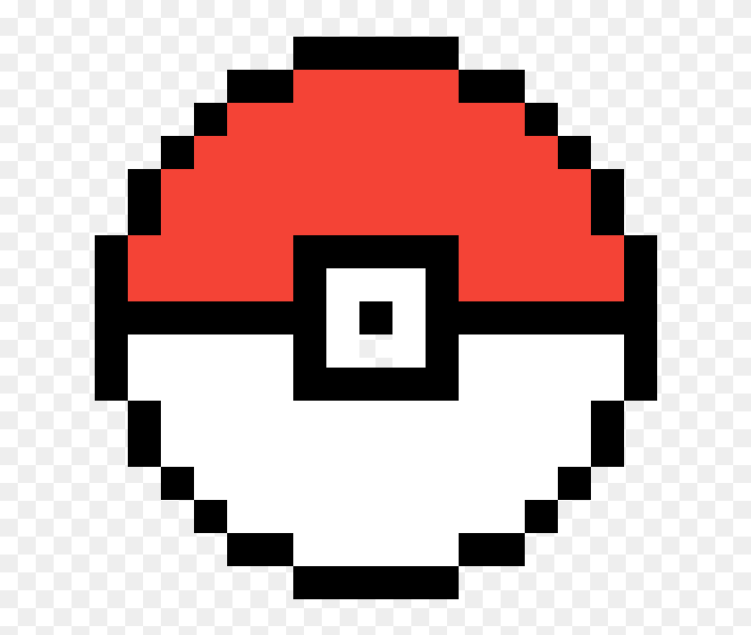 Pokeball Pixel Art Clipart , Png Download - Pokemon Ball Pixel Art ...