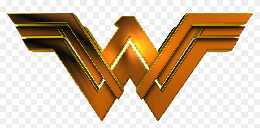Download Wonder Woman Logo 3d Png Transparent Png 1342x595 6880196 Pinpng