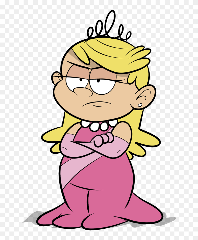 Fat Clipart Tall - Loud House Lola Loud, HD Png Download - 654x936 ...