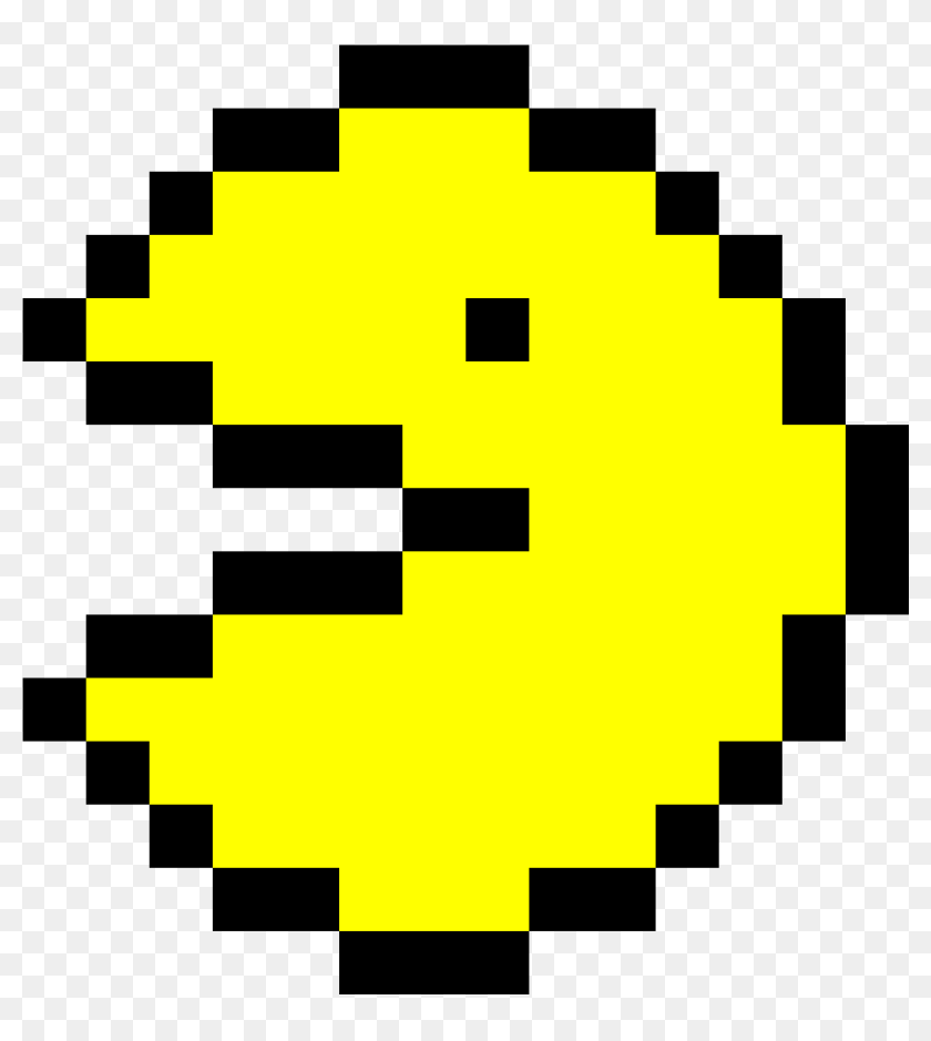 Pac Man Images Free Download - Pacman Pixel Art, HD Png Download ...