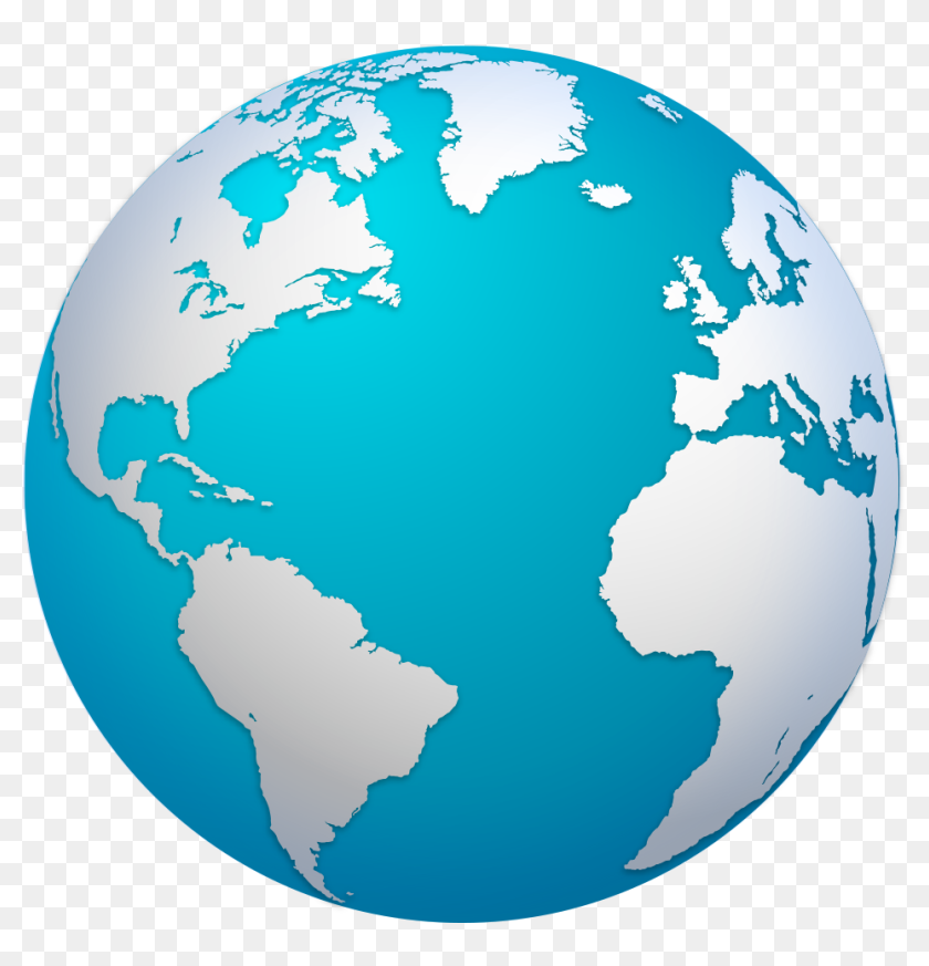 Earth Globe World Map - Transparent Earth Globe Png, Png Download ...