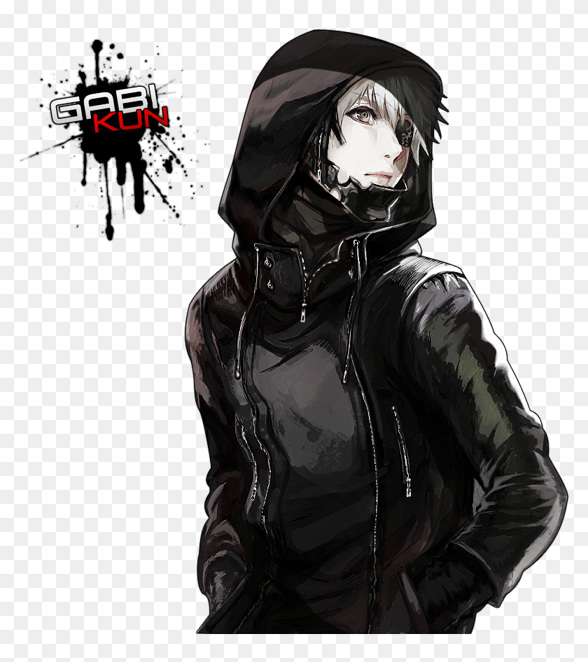 Kaneki Ken Render Tokyo Ghoul Gabikundesign - Anime Leather Jacket ...