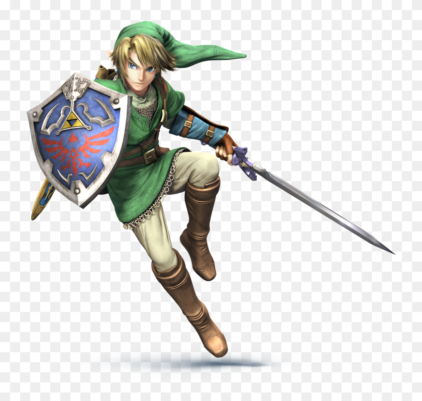 Super Smash Bros Link, HD Png Download - 800x800 (#6894827) - PinPng