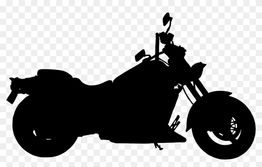 Motorcycle Scooter Harley-davidson Car Clip Art - Motorcycle Silhouette ...