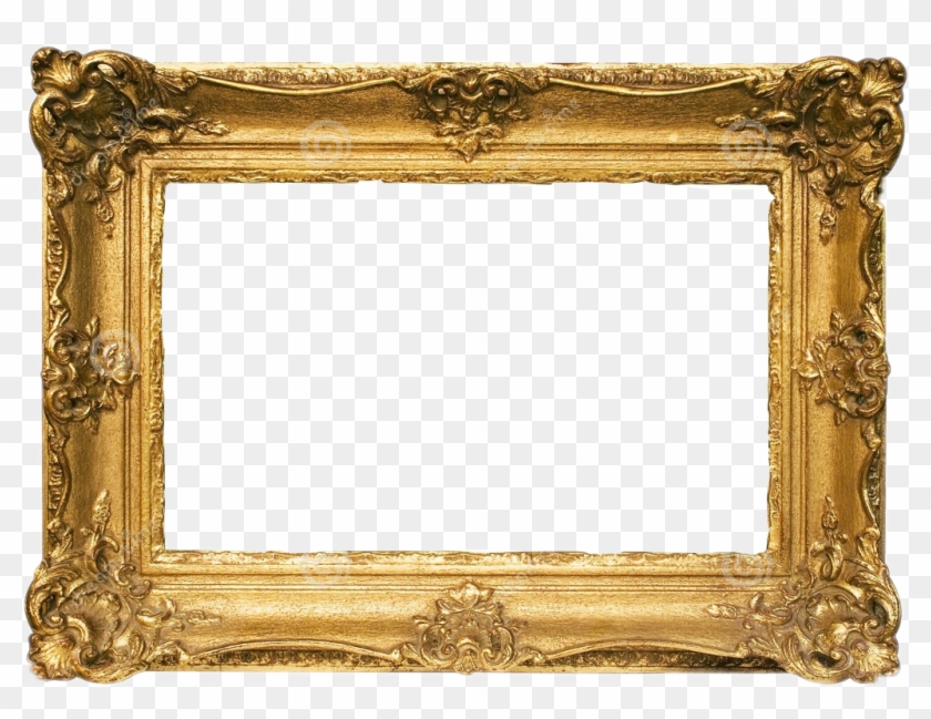 Report Abuse - Gold Painting Frame, HD Png Download - 1024x743 (#690192 ...