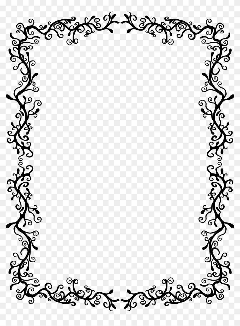 Borders Drawing Love Letter - Vintage Border Transparent Background, HD ...