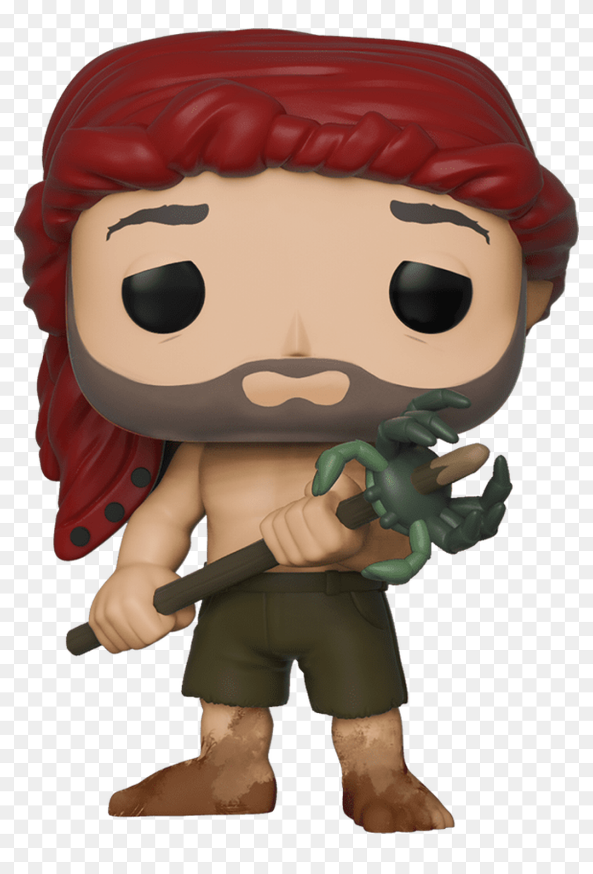 Chuck Noland With Spear Crab Pop Vinyl Figure - Cast Away Funko Pop, HD ...