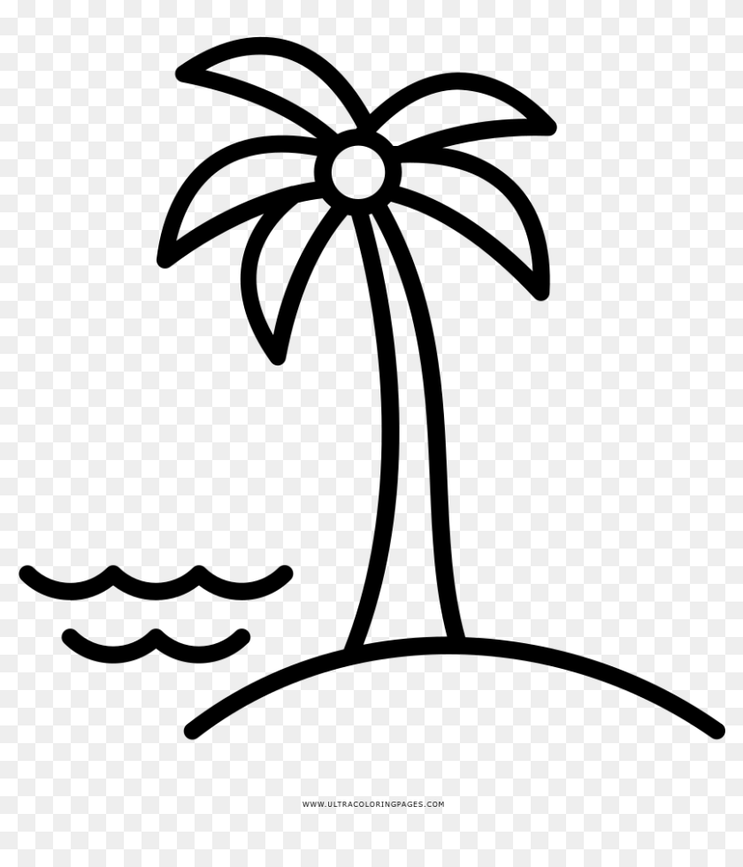 Island Clipart Coloring , Transparent Cartoons, HD Png Download ...