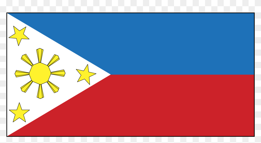 Flag Of The Philippines, HD Png Download - 2400x2400 (#6921154) - PinPng