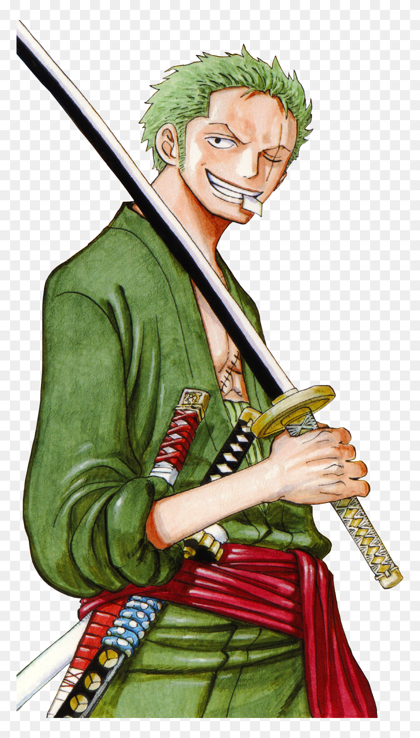 Roronoa Zoro Happy Birthday, HD Png Download - 774x1394 (#6930989) - PinPng