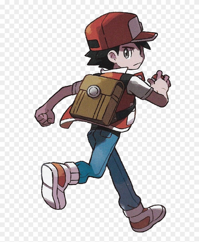 Pokemon Trainer Red Let S Go Pikachu Hd Png Download 6x959 785 Pinpng