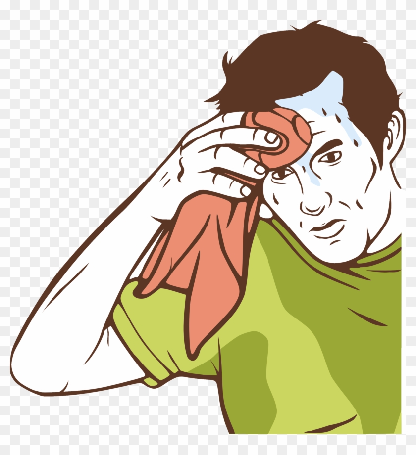 Original - Sweating Towel Guy Png, Transparent Png - 2271x2380 (#79639 ...