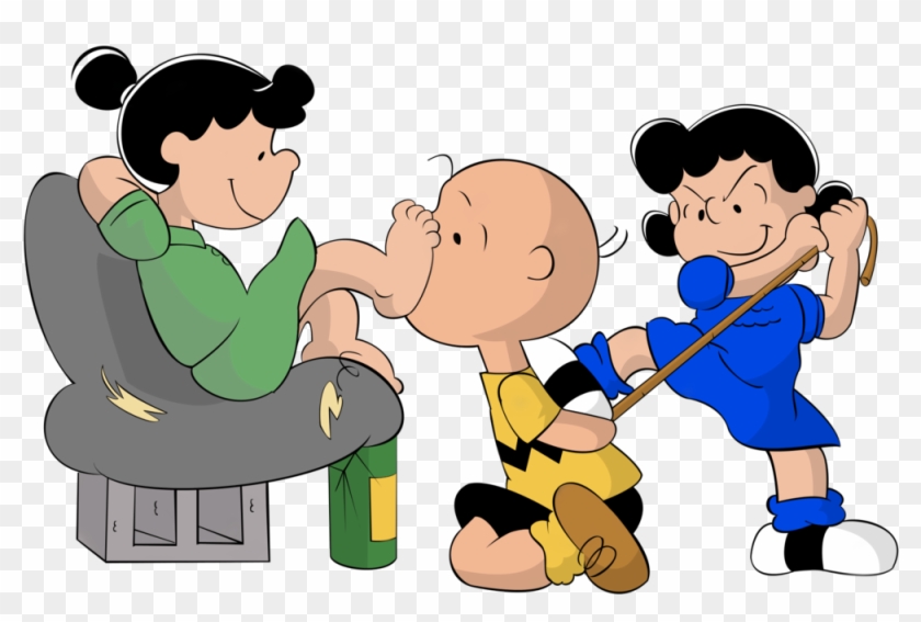 Request Violet And Lucy Vs Charlie Brown By Waffengrunt D7zbpua Hd Png Download 1000x628