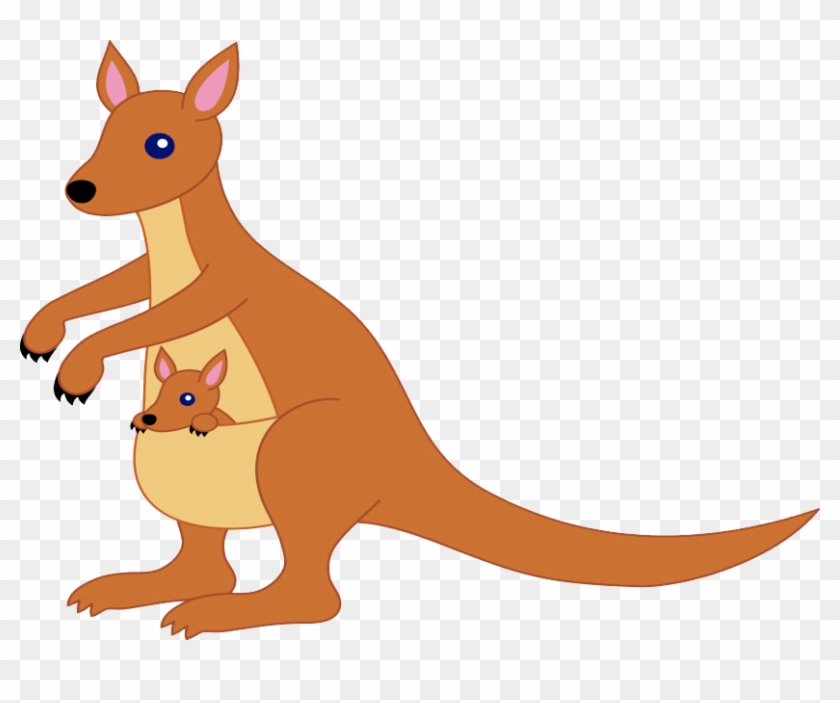 Kangaroo Cartoon Png Free Download - Clipart Of A Kangaroo, Transparent ...