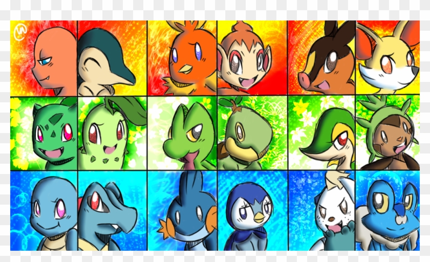 Pokemon Gen 1 Starter Pokemon, HD Png Download - 1024x576 (#727126 ...