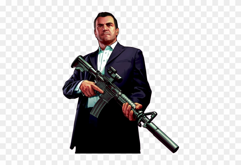 Grand Theft Auto V Png Free Download - Gta 5 Michael Png, Transparent ...