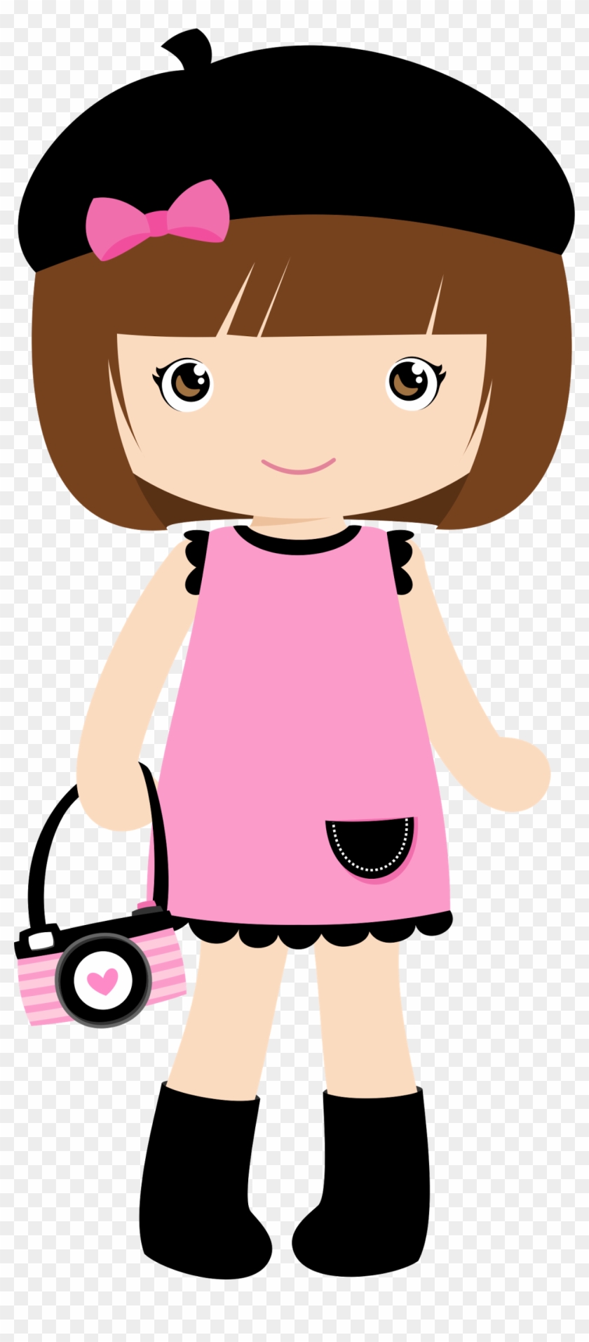 Thumb Image - Menina Boneca Desenho, HD Png Download , Transparent Png  Image - PNGitem