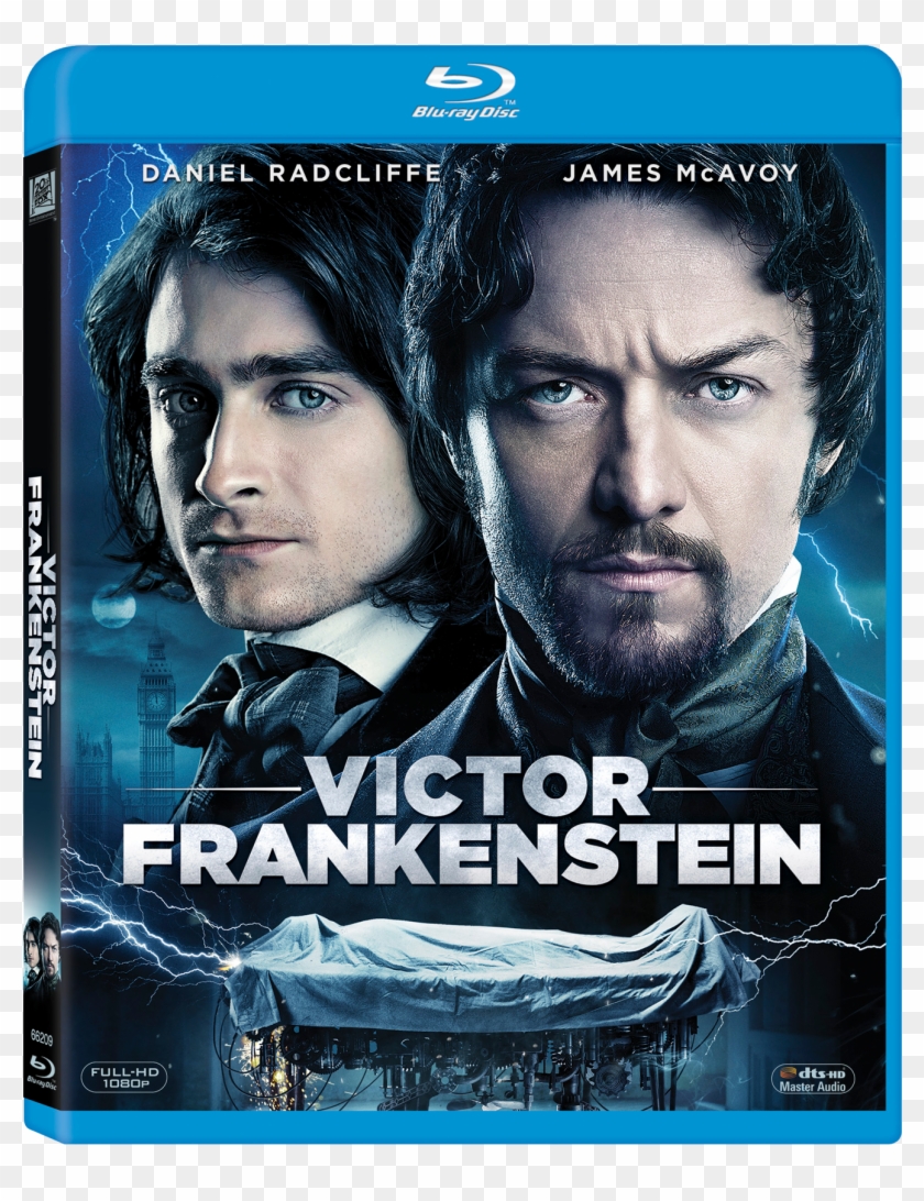 Blu-ray Spine - Victor Frankenstein Blu Ray, HD Png Download ...