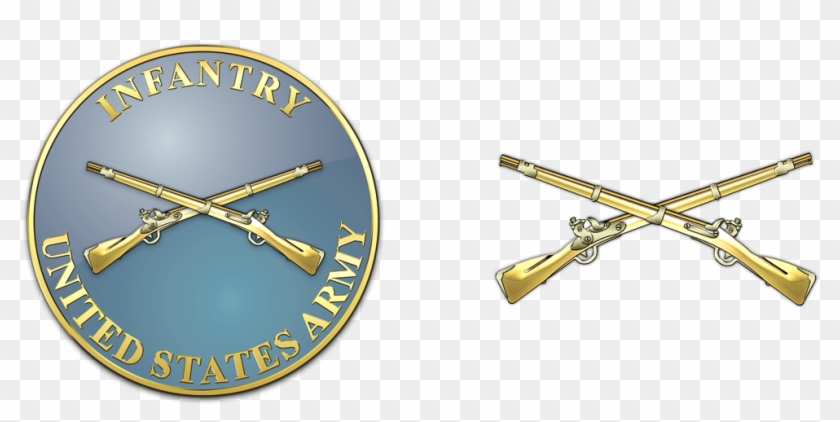 Infantry Crossed Rifles Graphics