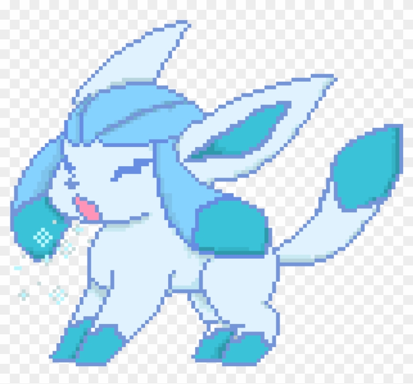 Pixel Art Png Download Transparent Glaceon Pixel Png Download 1021x901 7900 Pinpng