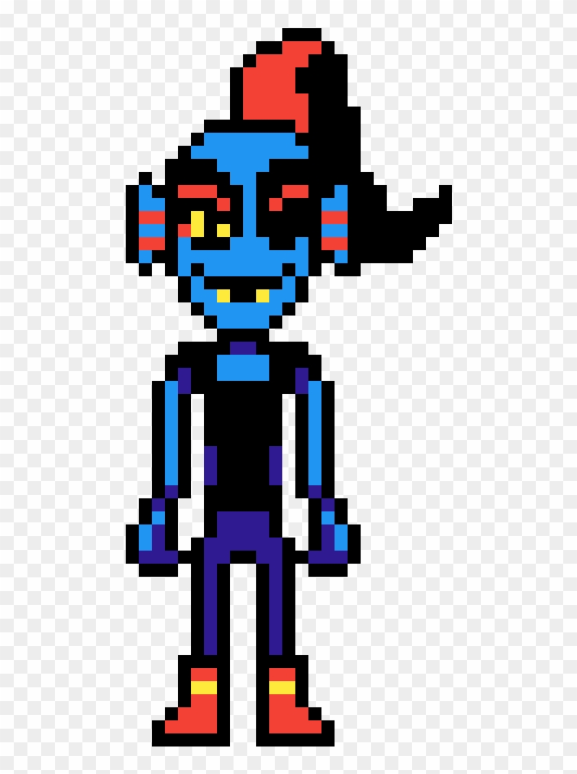 Undyne - Pixel Undyne From Undertale, HD Png Download - 1159x1159 ...