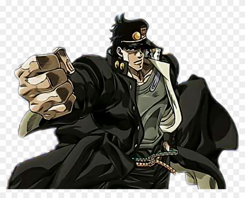 Unit Jotaro Kujo - Jotaro And Star Platinum Png, Transparent Png, free png  download