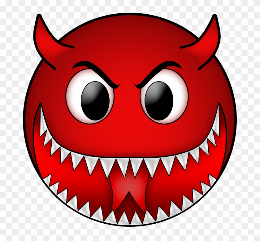 Evil Smiley Face Png, Transparent Png - 693x698 (#89504) - PinPng