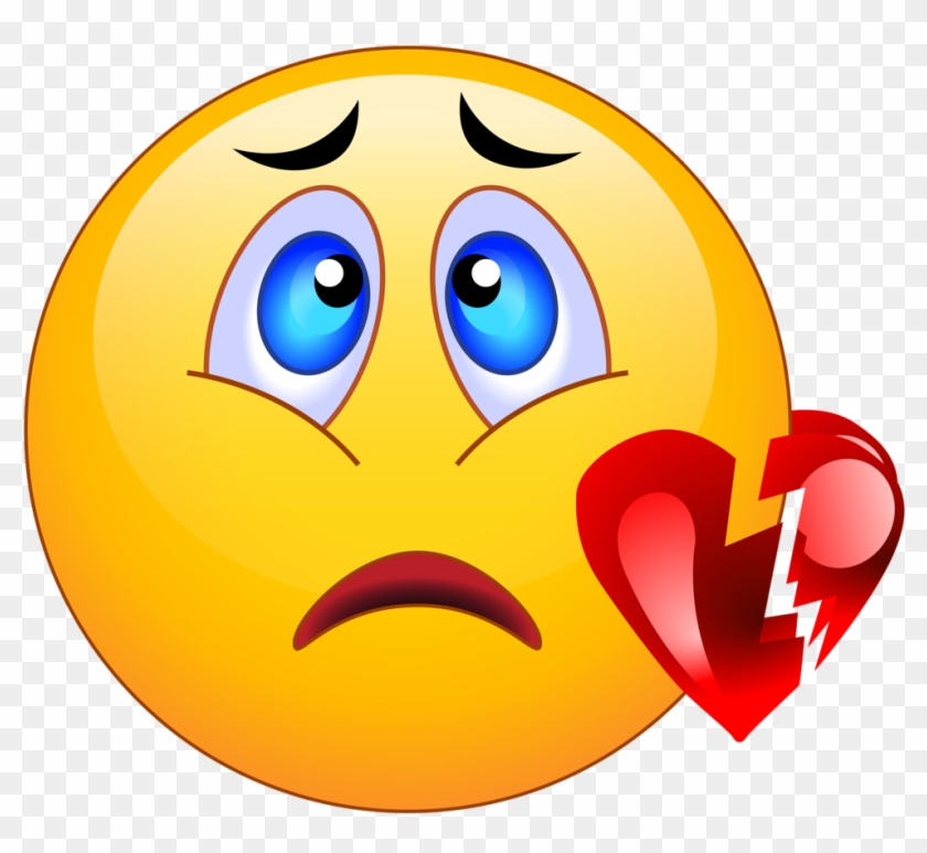 Emoji Broken Heart Emoji You Broke My Heart My Heart Broken Heart Sad Face Emoji Hd Png Download 1024x913 Pinpng