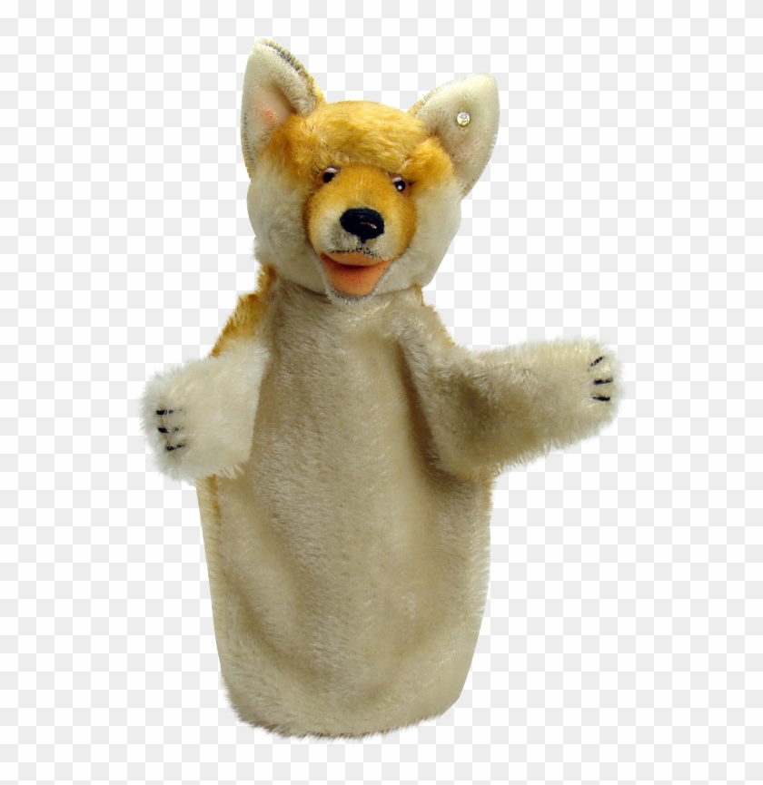 Steiff Mohair Fox Hand Puppet - Stuffed Toy, HD Png Download - 784x784