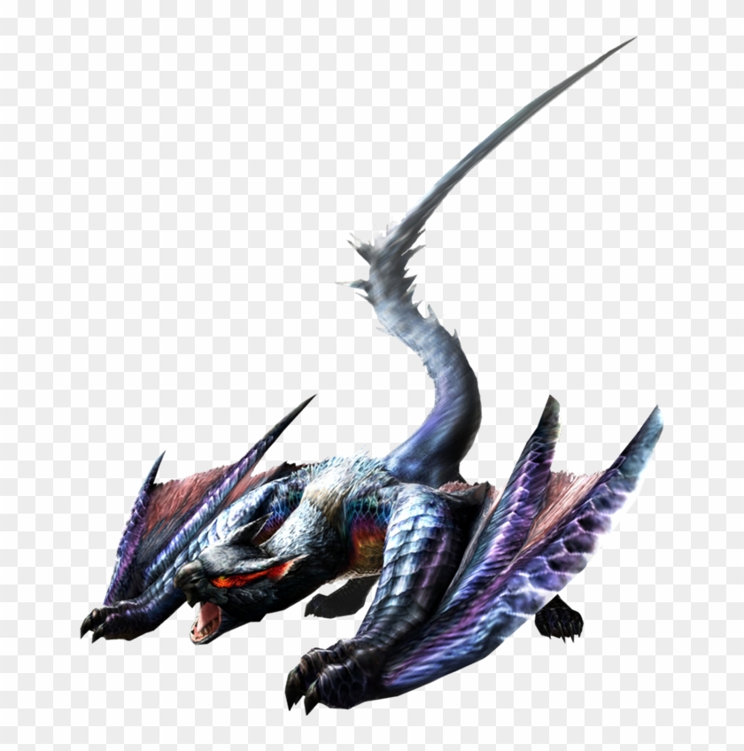 Nargacuga Lunar - Mh3u Nargacuga, HD Png Download - 660x768 (#827064 ...