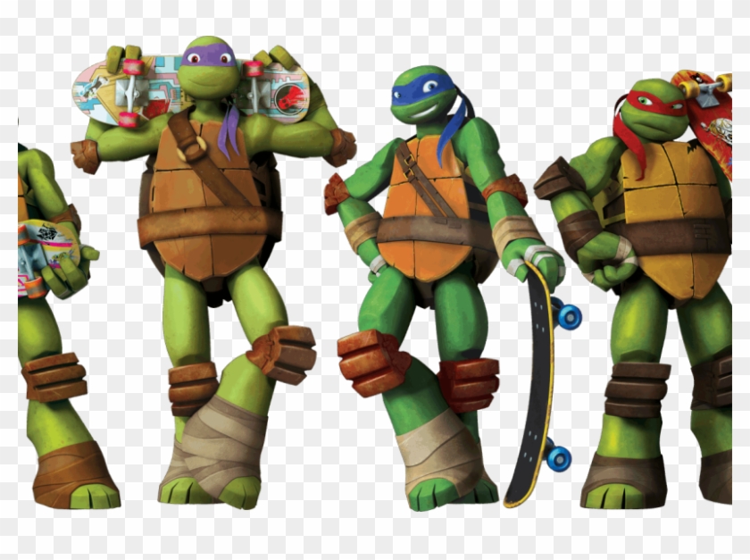 'teenage Mutant Ninja Turtles - 2012 Tmnt, HD Png Download - 820x547 ...