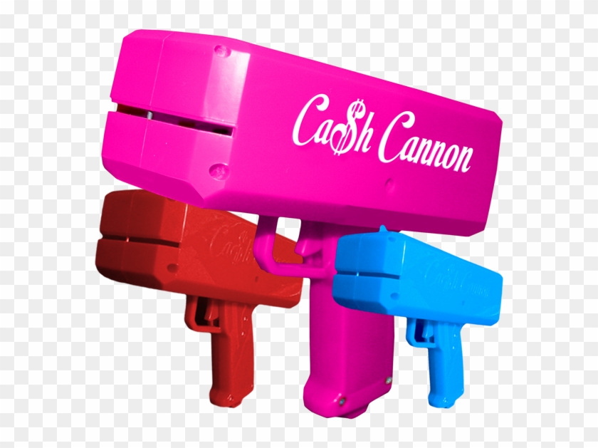 pink cash cannon