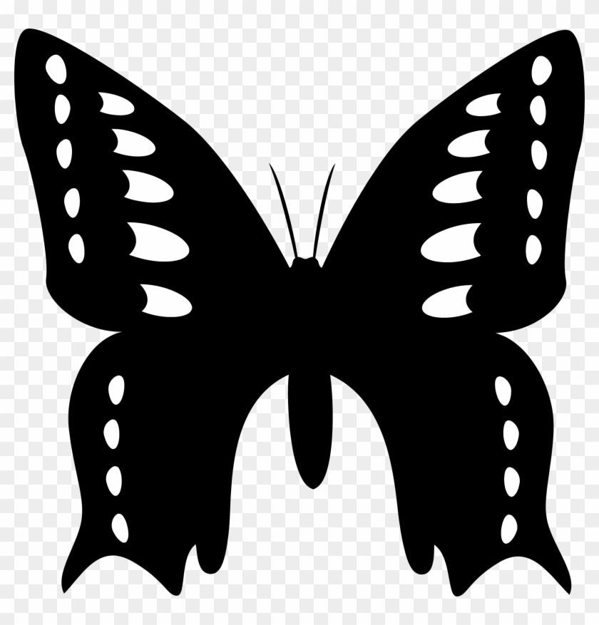 This Free Icons Png Design Of Butterfly Silhouette, Transparent Png ...