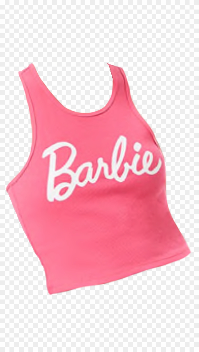 white barbie tank top