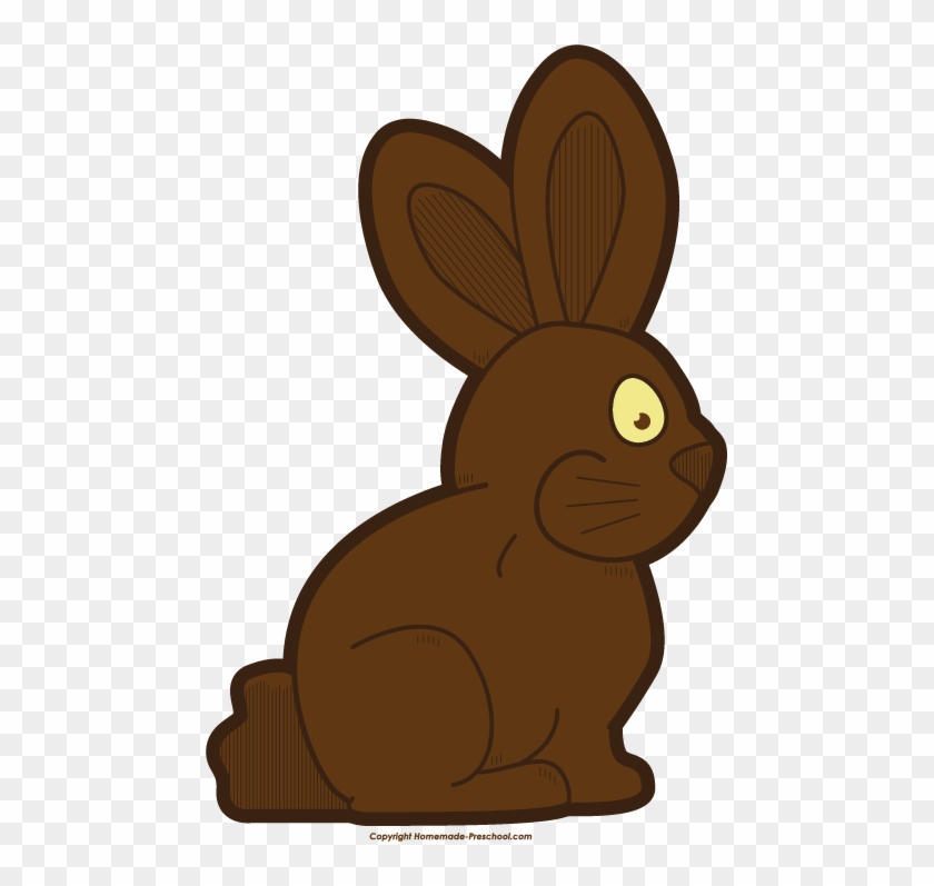 Bugs Bunny Clip Art - Chocolate Easter Bunny Clipart, HD Png Download