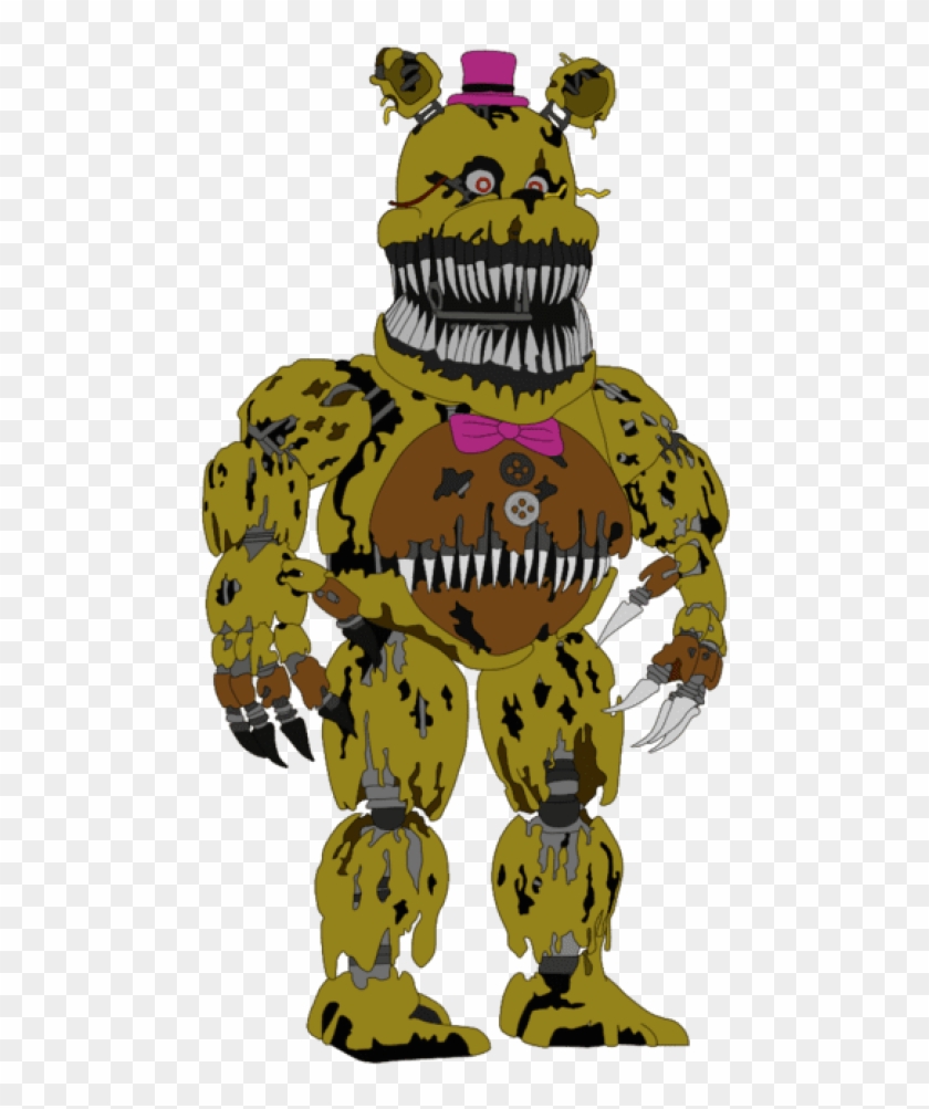 fnaf #fnafworld #fredbear #fnaf World #freetoedit - Fnaf World Supreme  Fredbear, HD Png Download is pure and creative PNG image…