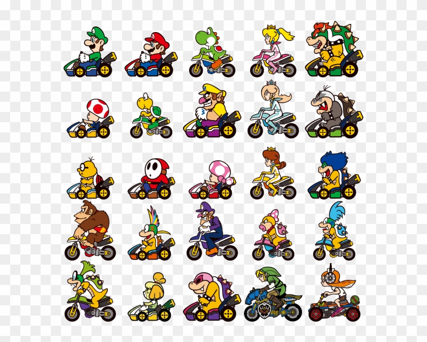 Personajes del mario kart