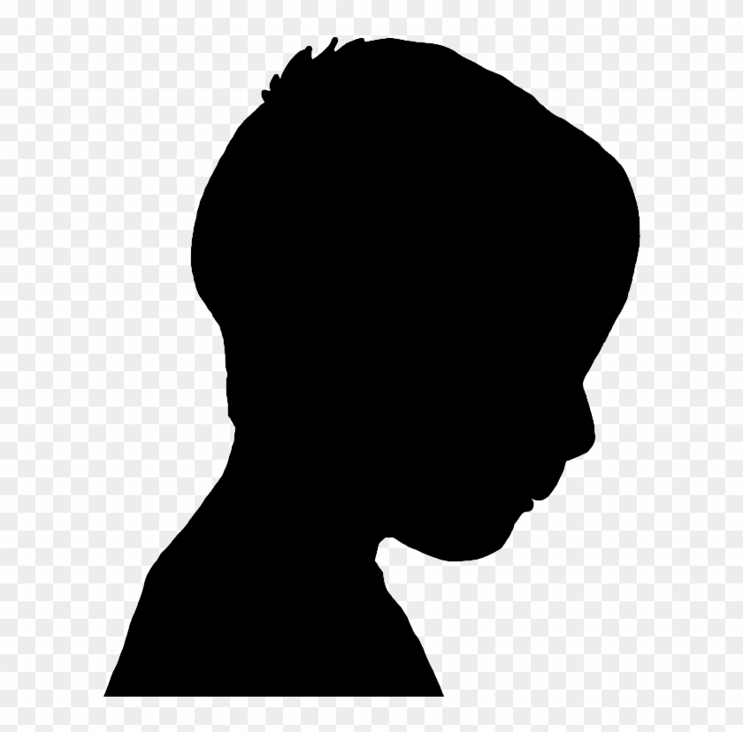 Face silhouettes of Men, Women and Children