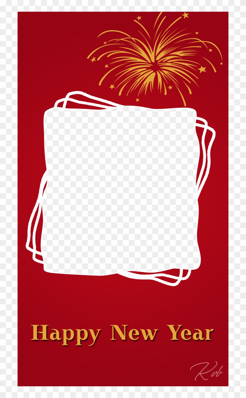 Happy New Year Picture Frame Free, HD Png Download 720x1280 (923353